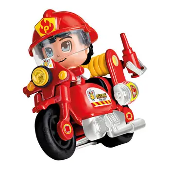 

Pinypon Action motorcycle firefighter toy articles created Manual