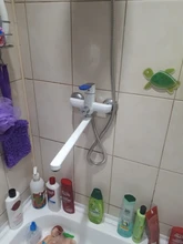Tap Bath-Faucet Frap Hot-Water-Mixer Handle-Cover Wall-Mounted Nose Cold Long F2234 35cm