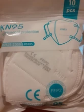 1-100 Uds CE máscara KN95 maske cara máscara FFP2mask máscaras faciales proteger máscara de polvo máscara de boca KN95mask mascarillas tapabocas