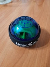 LED bola para la muñeca entrenador giroscopio fortalecedor Gyro Bola de poder ejercitador de brazo máquina de ejercicio gimnasio Bola de poder de equipos de Fitness