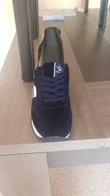 Zapatillas de deporte de ante para hombre, zapatos informales transpirables para correr, zapatillas antideslizantes para exteriores, zapatillas de caminar ligeras con cordones