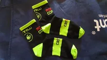 Calcetines de ciclismo transpirables para hombre y mujer, tobilleros, calzado resistente, deporte, novedad