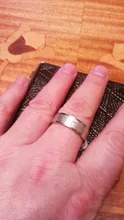 Letdiffy-anillo de acero inoxidable con letras cruzadas para hombre, sortija de oración de Biblia español, nunca se decolora, anillos con letras