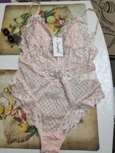 Lace Bodysuit Simplee Women Romper Floral-Top Backless Pink Deep-V-Neck Sexy Mesh Black