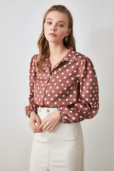 

Trendyol Polka Dot Shirt TWOAW21GO0434