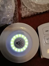 Light LED Wardrobe Bedroom Closet Remote-Control Under-Cabinet Dimmable Kitchen Super-Bright