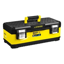 Ящик для инструмента STAYER 2-38011-21.5(Съемный лоток, ручка, можно повесить навесной замок