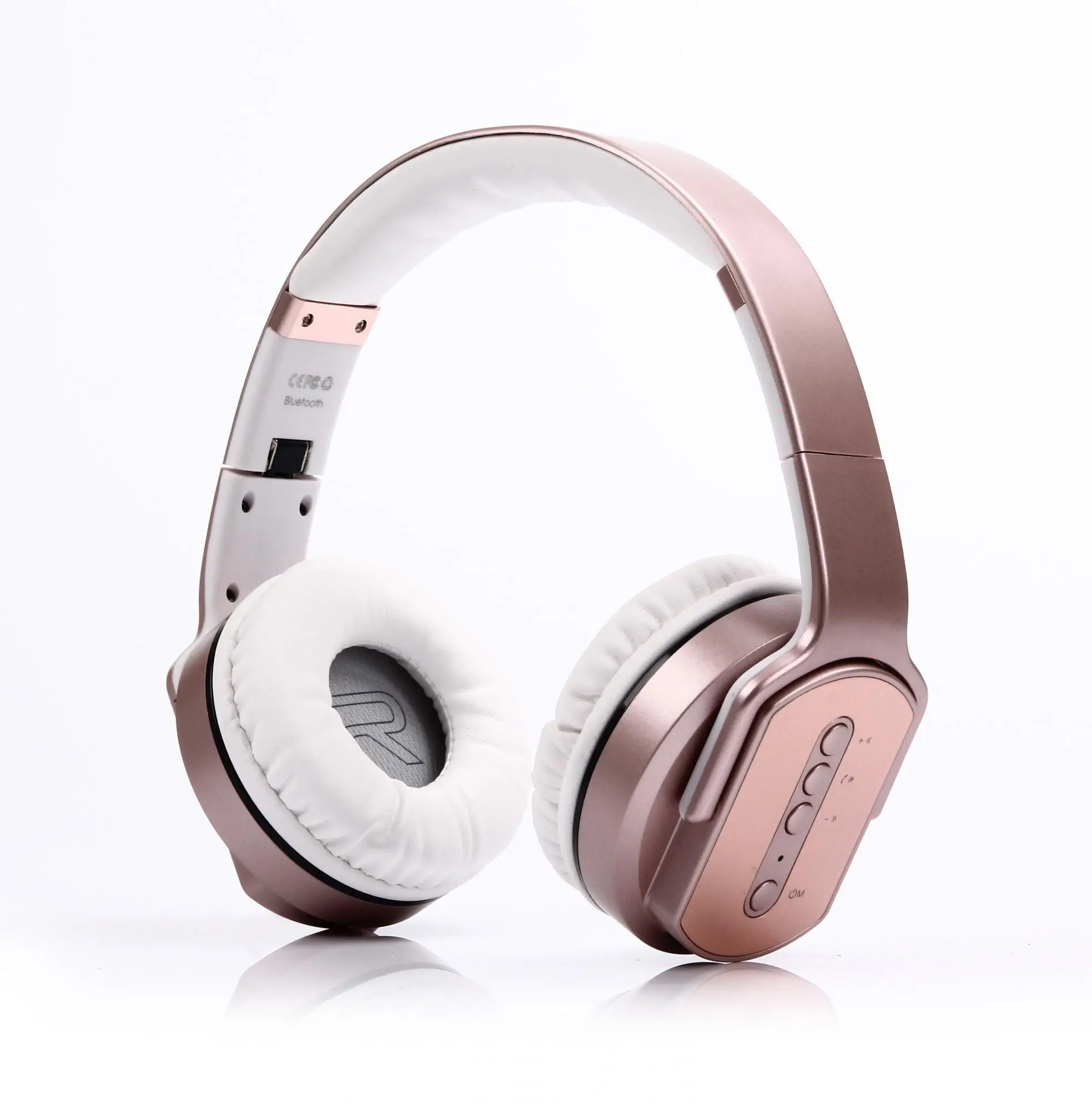 Wireless Headphone/speaker SoDo MH2 Bluetooth + aux 350 mAh rose gold NFC TF FM |