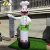 Restaurant Advertising Inflatables Cooking Chef Man Mascot Costume Kitchener Welcome Balloons Air Dancer Sky Tubeman With Blower 6