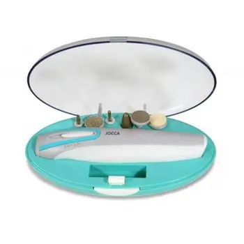 

MANICURE AND PEDICURE JOCCA 6288 - 2 ROTATION SPEEDS-INCLUDES 6 ACCESSORIES AND CASE