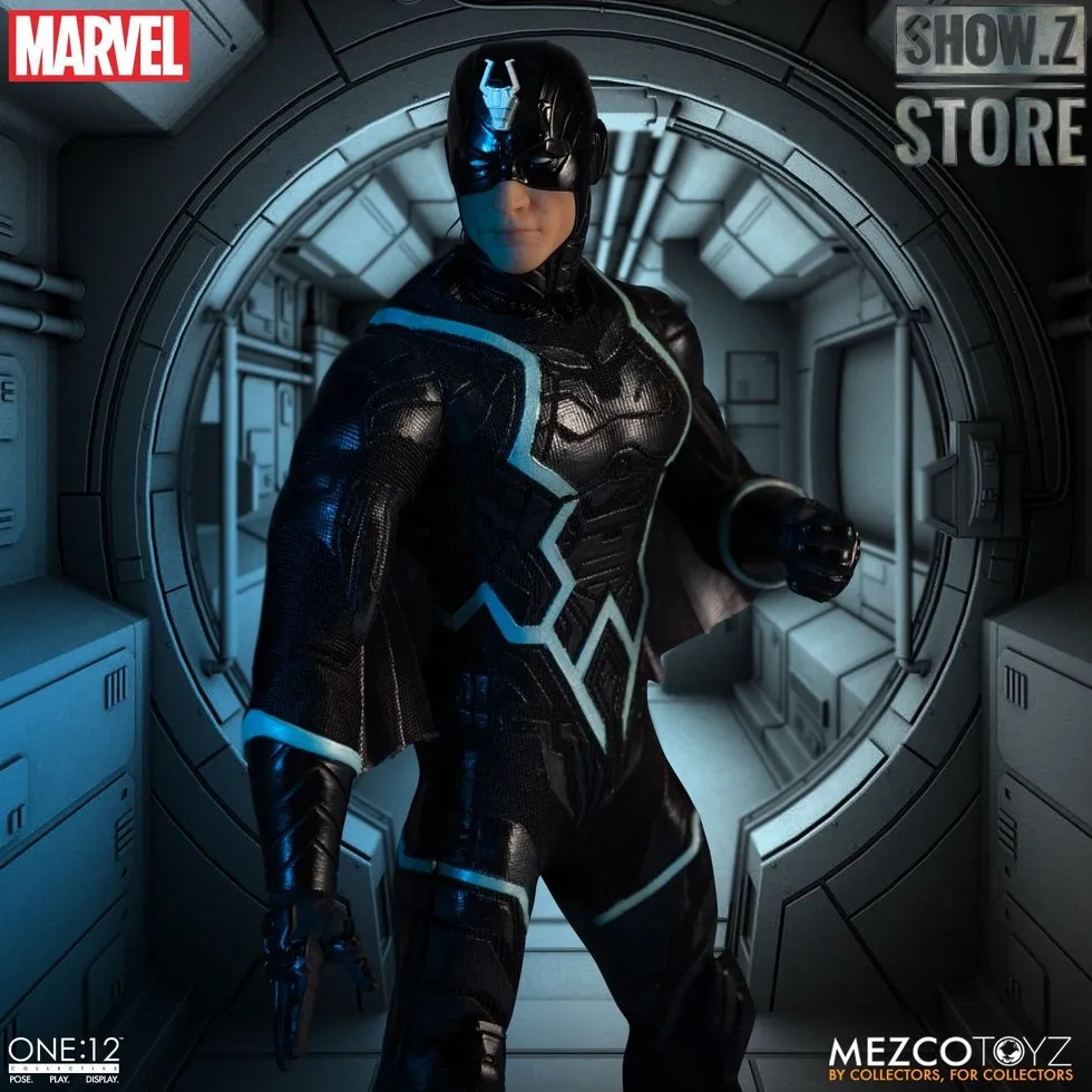 [Show.Z Store] MEZCO Toyz One:12 Black Bolt& Lockjaw Two-Pack Action Figure