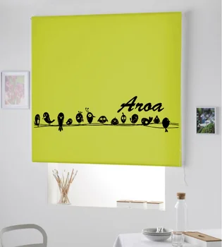 

Blind Iroa customizable Infant/Birds Aroa! ROLLER BLINDS TRANSLUCENT! (PISTACHIO 100X175)