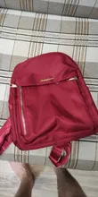 Mochila de tela Oxford antirrobo para mujer, bolso de hombro escolar, color negro y rojo, nuevo estilo, gran oferta, 2019