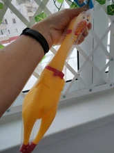 Toy Dog-Gadgets Rubber Chicken Pet-Dog Pet-Supplies Funny Squawking Yellow for Cat Screaming
