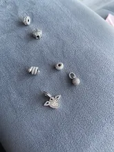 925-Bracelet Jewelry Charms Silver Fine-Beads Open-Heart Girl Original Pandora Chain-Pattern