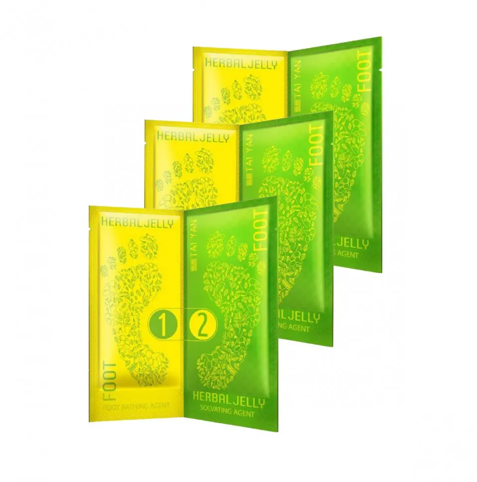 Ванночка-желе для ног Foot Herbal Jelly 30+30 г. - 3 шт. | Красота и - Цена: 375,00 руб.