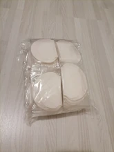 Almohadillas desechables de algodón para el sudor almohadillas axila bajo el brazo para el sudor, para vestido, protección contra el sudor, 100 Uds. (50 pares)