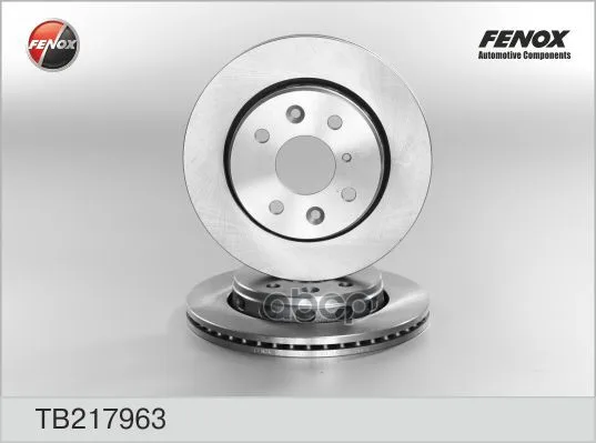 Диск Тормозной Передний Kia Mentor,Sephia,Shuma 95-02 Tb217963 FENOX арт. TB217963
