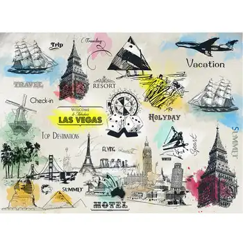 

Rice paper for Decoupage "" craft Premier "", A3, 25 g/m, "World" "cp01826