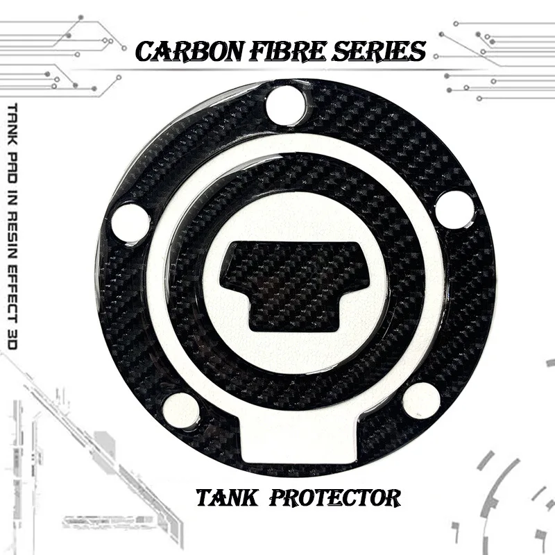 

3D Carbon Fiber Fuel Tank Cover Cap Sticker for YAMAHA YZF-R6 YZF-R1 FZ1 FZ6 FZ6N FZ8N MT-01/07/09