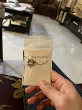 DOTIFI 316L collar de acero inoxidable Chapado en étnicos tótem solar collares con colgantes encanto mujeres cumpleaños fiesta de joyería de moda