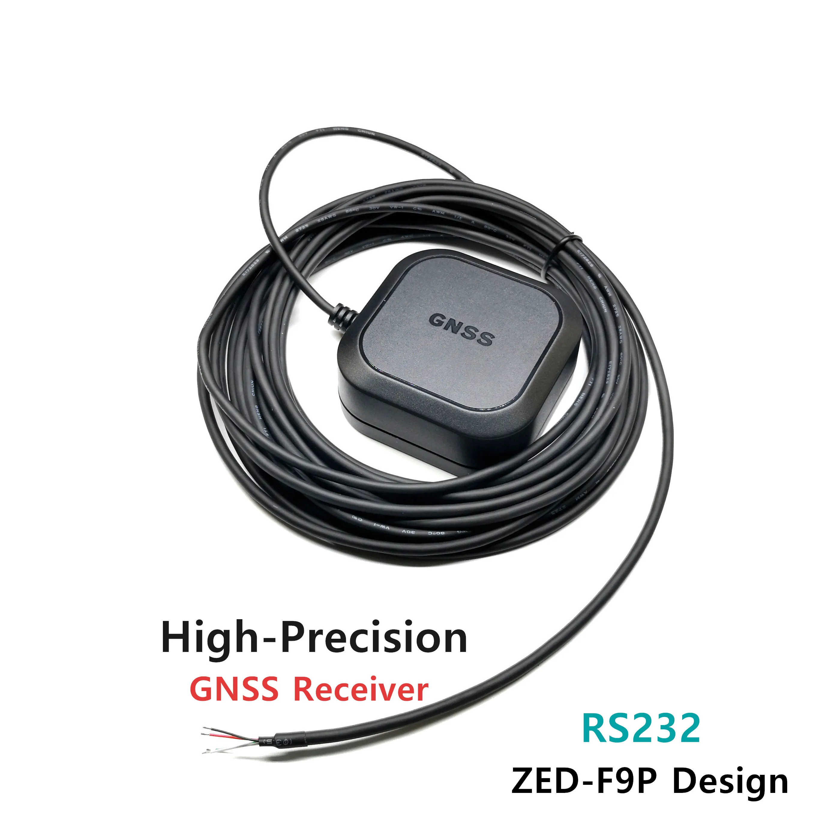 

RS232 GPS Designed with the ZED-F9P F9 module RTK high-precision GNSS receiver can be used as a base station and rove 5M TOPGNSS