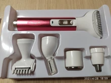 Depiladora 5 en 1 para mujer, afeitadora femenina para depilación, depiladora facial, Bikini, depilatorio P40