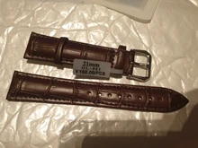 UTHAI Z08- Correa de cuero genuino para reloj, accesorios para reloj de 10-24mm, de colores marrones, de alta calidad