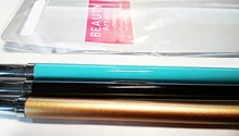 3 unids/set delineador para decoración de uñas pintura bolígrafo 3D consejos de acrílico DIY pinceles para Gel UV dibujo de línea de red manicura herramientas