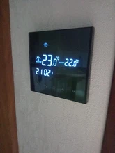 Lcd-Touch-Screen Temperature-Controller Heating-System Warm-Floor AC200-240V