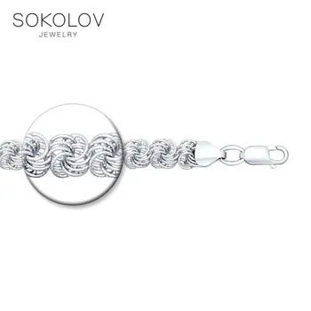 

Bracelet SOKOLOV Silver fashion jewelry silver 925 women's/men's, male/female, women's male