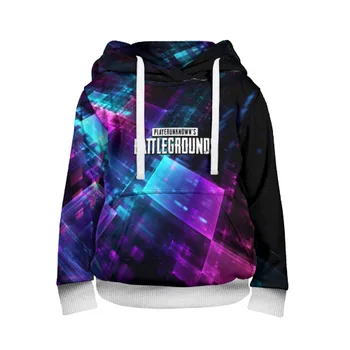 

Children's sweatshirt 3D PUBG neon style 2019