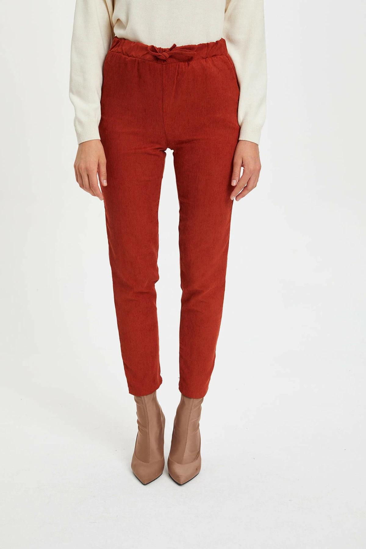 corduroy skinny trousers