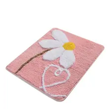 Коврик для ванной-коврики | коврик коврики для ванной нескользящие анти пресс-форма коврики Понти розовый 50X60 см