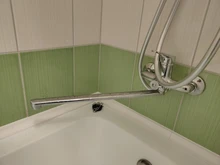 Frap Bathroom Mixer 40cm stainless steel long nose outlet brass shower faucet F2213