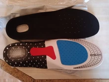 Plantillas de zapatos de silicona para hombre y mujer, plantillas de tamaño libre, soporte ortopédico para ARCO, almohadilla para calzado deportivo, cojín de inserción suave para correr, F061