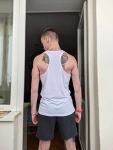 Camiseta sin mangas para gimnasio para hombre, chaleco de entrenamiento deportivo para culturismo