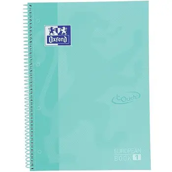 

Cuaderno Oxford Microperforado A4 cuadricula - 80 Hojas Turquesa