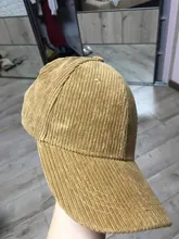 Baseball-Hat Embroidery Corduroy-Cap Outdoor Fashion Women Summer Spring Vacation Adjustable