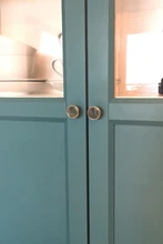 KAK-Ganchos de latón estilo pastoral de pared para colgar ropa, conchas de estilo nórdico para gabinete, perillas de baño, cocina y pasillo, muebles, color dorado