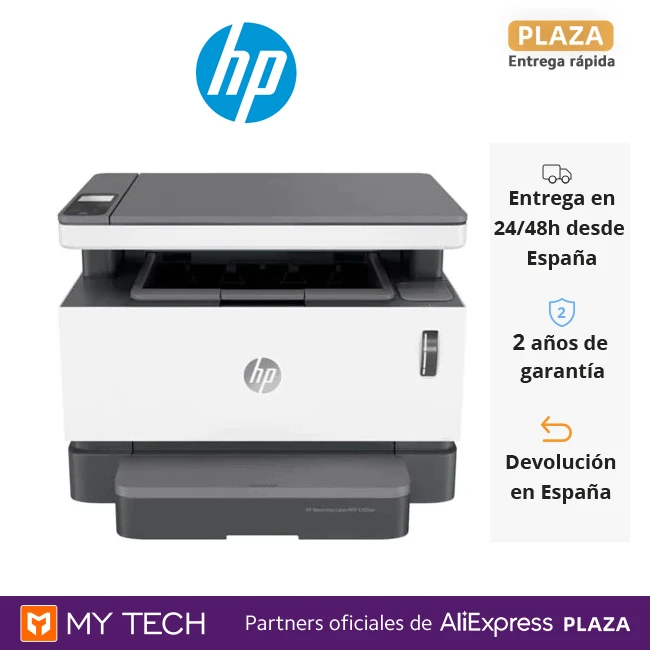 Impresora multifunción tóner HP Neverstop Laser 1202nw (5HG93A)|1201n ( 5HG89A), impresión, Escaneo, WiFi, Network|Impresoras| - AliExpress