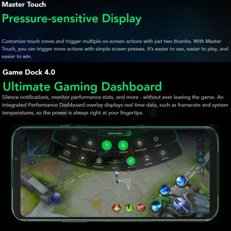 Xiaomi Black Shark 2 PRO 128GB ROM 8GB RAM Gaming phone (Brand New and Sealed Box) blackshark2pro blackshark Smartphone Mobile Xiaomi Black Shark 2 PRO 128GB ROM 8GB RAM Gaming phone (Brand New and Sealed Box) blackshark2pro blackshark Smartphone Mobile