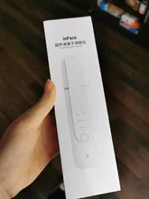 InFace-limpiador Facial ultrasónico para el cuidado de la piel, limpiador de iones para acné y espinillas, pala exfoliante, masajeador Facial