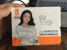 LANBOO 12mm Metal waterproof momentary small push button switch