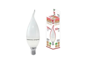 

Lamp LED light-230 V-3000 K-E14 (Candle In The Wind) folk