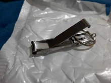 Cortador de uña del pie de acero inoxidable, herramienta de manicura pedicura, plegable, ultrafino, portátil, 0,5 cm, 1 ud.
