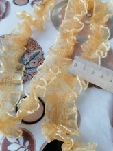 1 yard 30mm Elastic Hair Band Ribbon Lace Sewing Trim Handmade Ribbon DIY