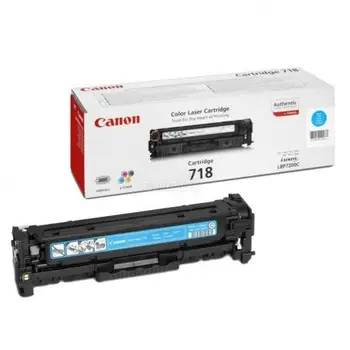 

TONER CYAN CANON 718C -- 2900 PAGES FOR PRINTERS I-SENSYS LBP7660CDN - LBP7200CDN