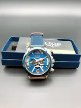 2021 en este momento deportes Casual para hombres superior de la marca de lujo de Cuero militar relojes de muñeca relojes para hombres de moda cronógrafo reloj de pulsera