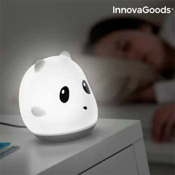

InnovaGoods Touch lamp rechargeable Silicone Panda InnovaGoods
